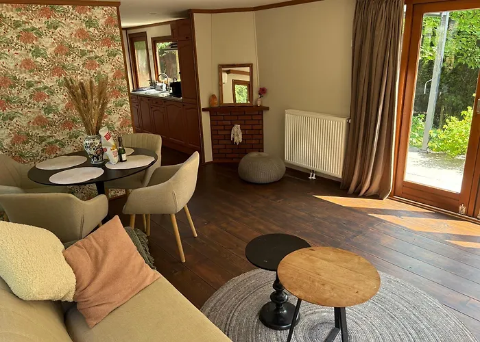 Domek alpejski Het Bosgeluk Met Hottub En Veel Privacy Voorthuizen